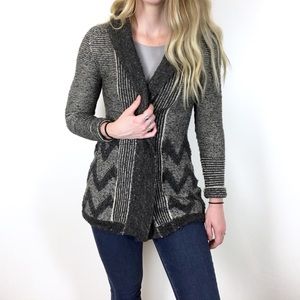 Anthro Angel of the North | Geometric Cardigan